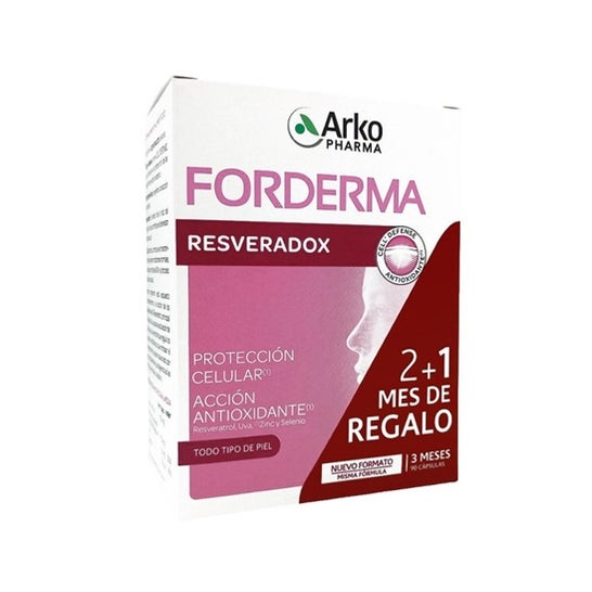 Arkopharma Forderma Resveradox 3x30 cápsulas