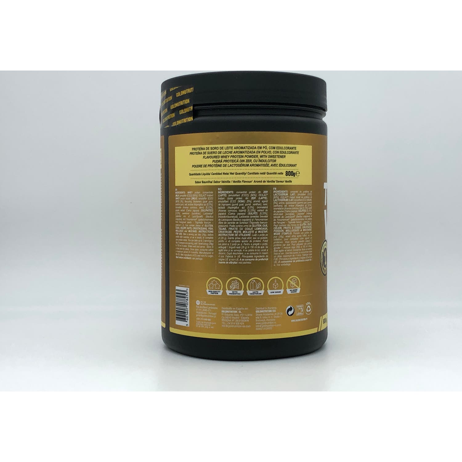 Gold Nutrition Total Whey Vainilla 800gr