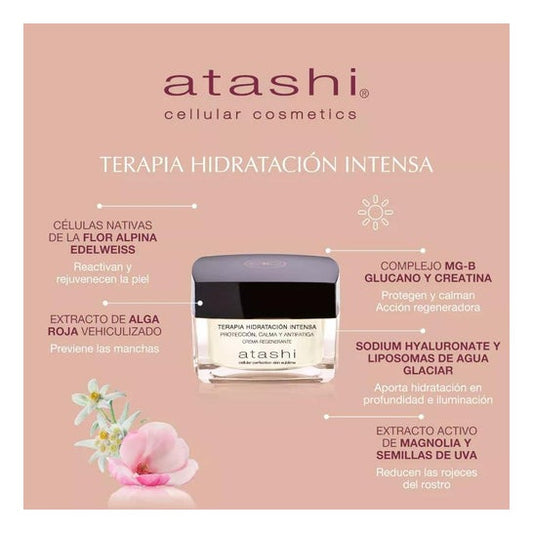 Atashi® Cellular Perfection Skin Sublime crema regenerante hidratación intensa 50ml