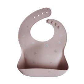 Mushie Babero Silicona Print Daisy 1ud