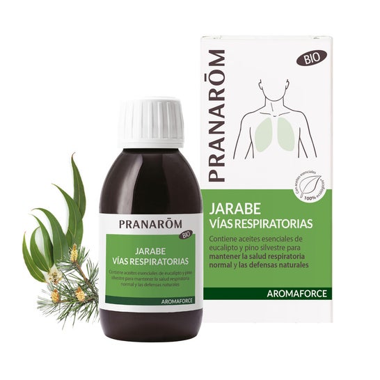 Pranarôm Aromaforce Jarabe Vías Respiratorias BIO 150ml