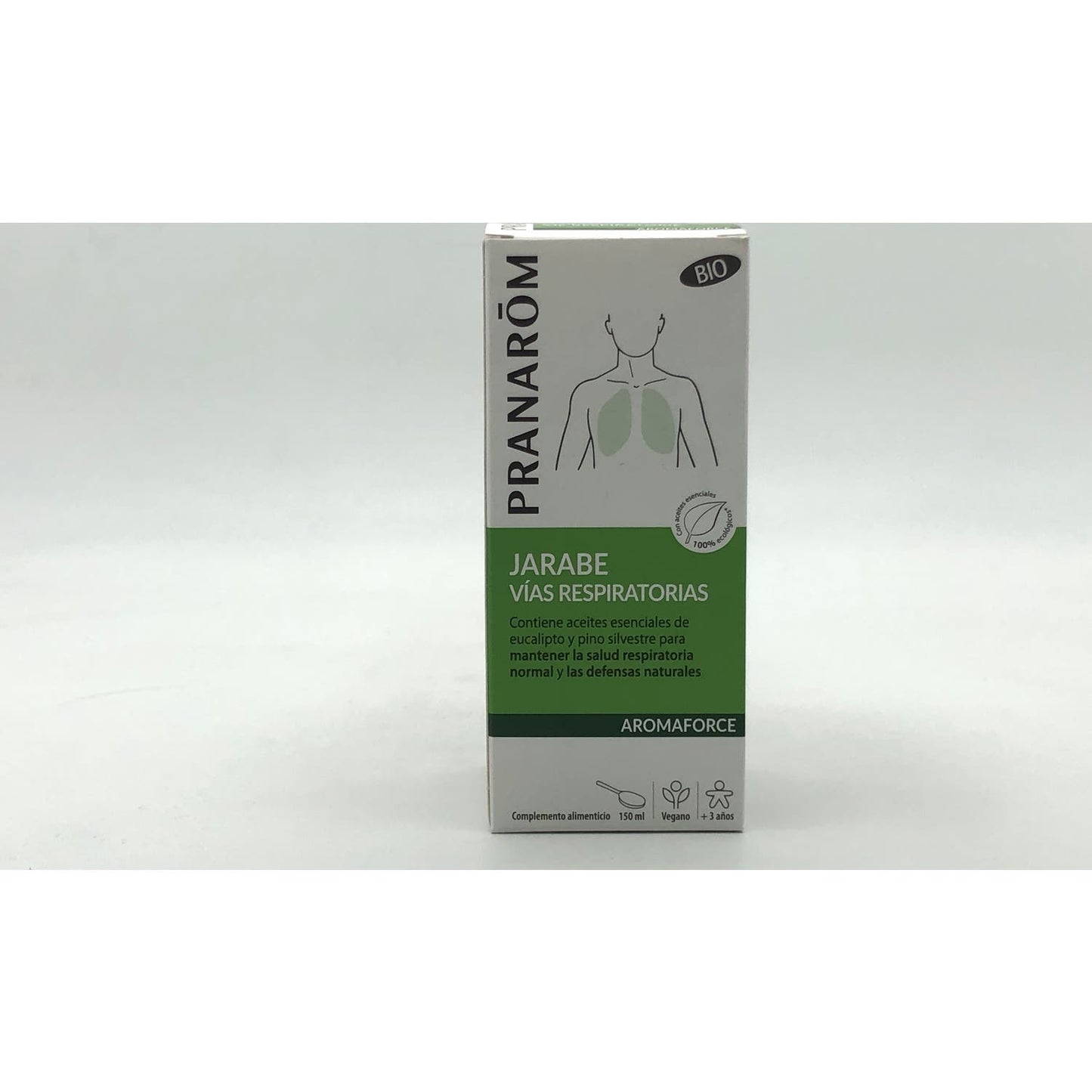 Pranarôm Aromaforce Jarabe Vías Respiratorias BIO 150ml