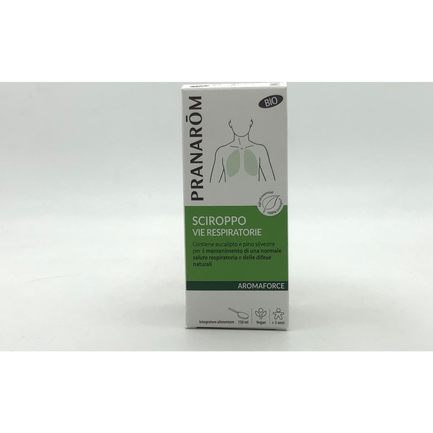 Pranarôm Aromaforce Jarabe Vías Respiratorias BIO 150ml