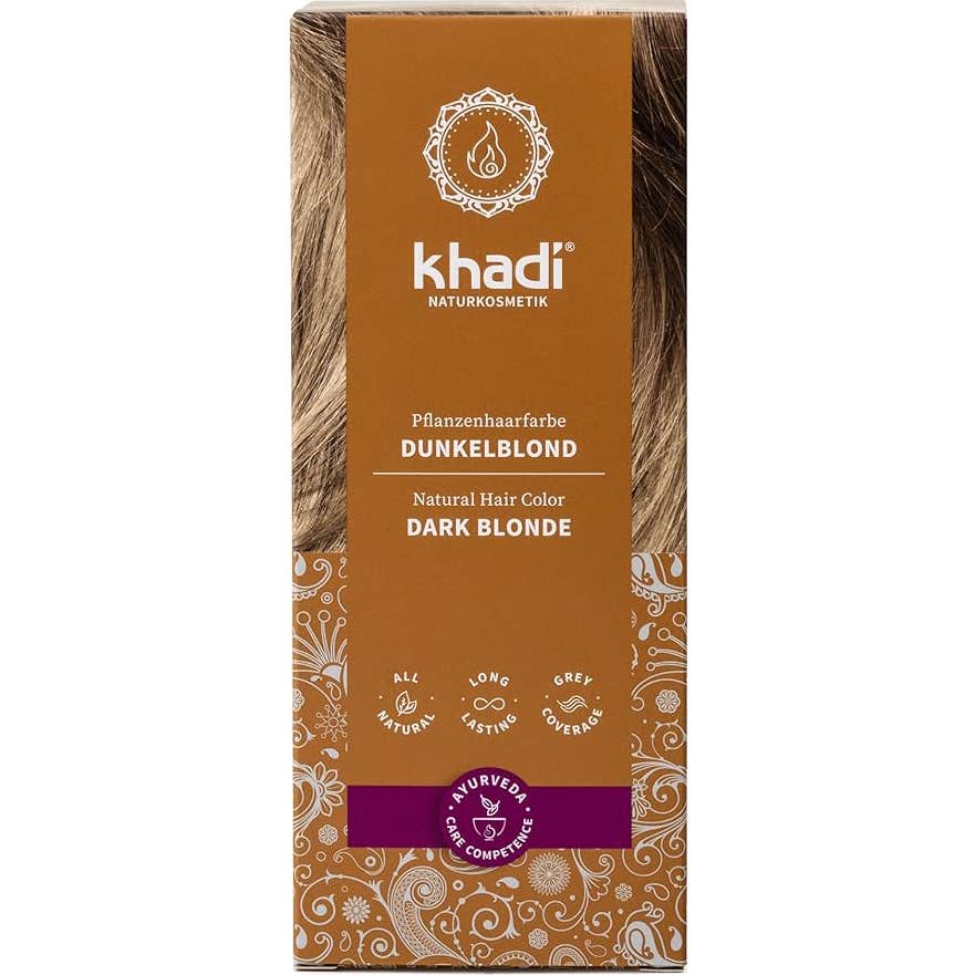 Khadi Tinte Rubio Oscuro Ceniza 100% Vegetal 100g