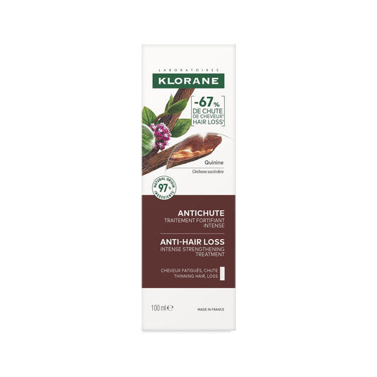 Klorane Rutina Anticaída Tratamiento Fortalecedor Intensivo 100ml + Champú a la Quinina 100ml
