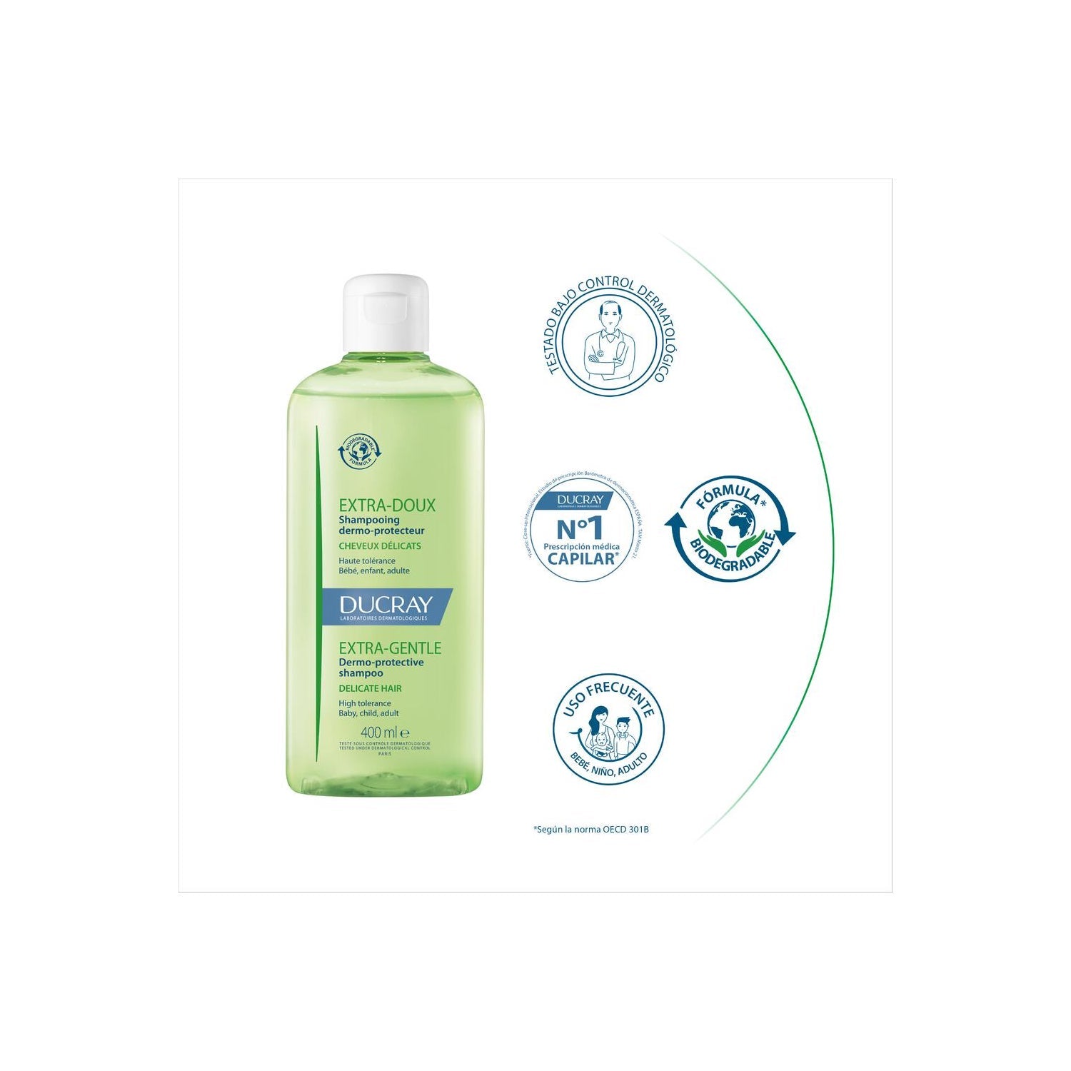 Ducray Equilibrante Champú Dermoprotector 400ml