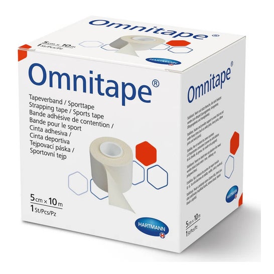 Esparadrapo Omnitape 5 cmx10 M