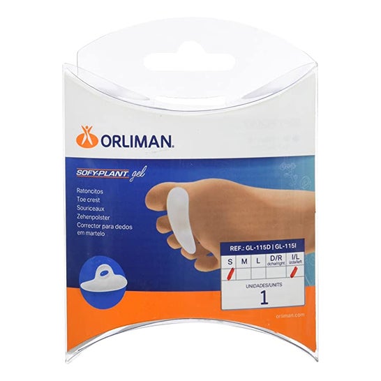Orliman Ratoncito Gel Izquierdo Talla S GL-115I 1 ud