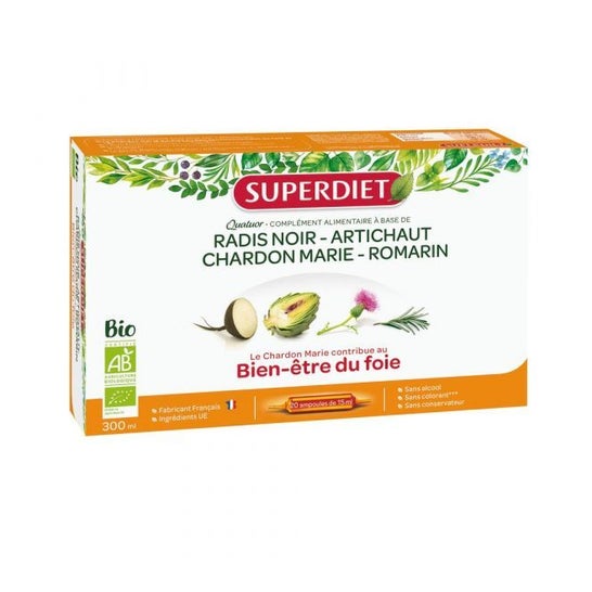 Super Diet Quatuor BIO 20 ampollas