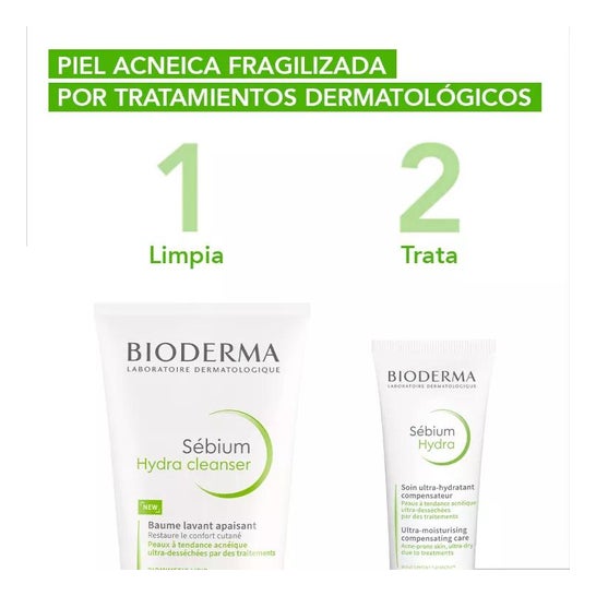 Bioderma Sébium Hydra Cleanser Bálsamo Limpiador Calmante 200ml