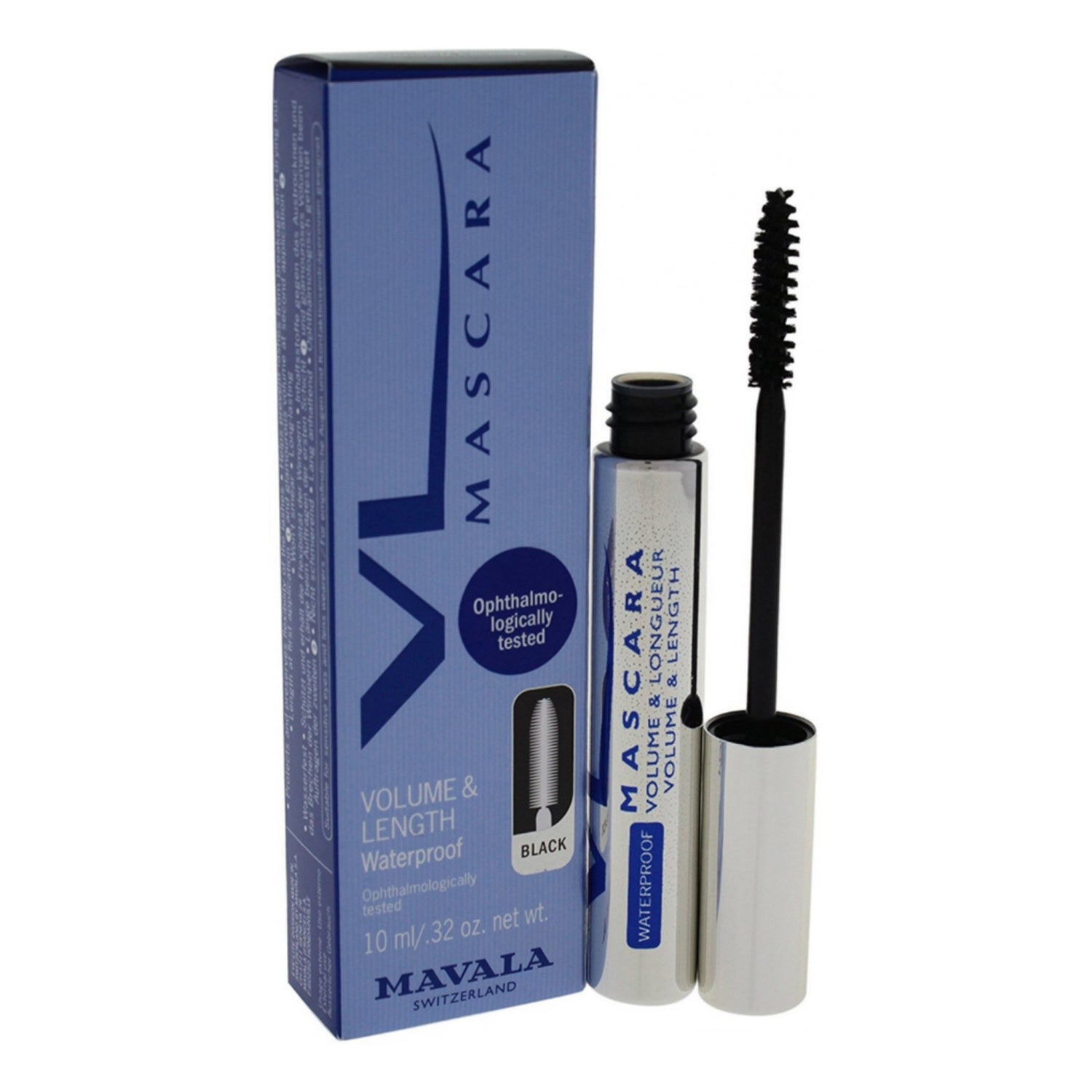Mavala Máscara de Pestañas Volumen & Longitud WP 01 Noir 10ml