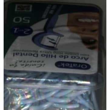 Oratek Arco Hilo Dental Doble Hilo 50 Unidades