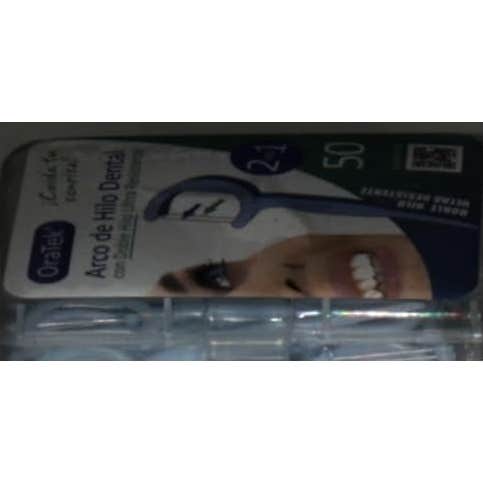 Oratek Arco Hilo Dental Doble Hilo 50 Unidades