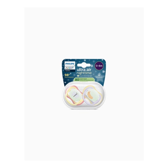 Philips Avent Ultra Air Nighttime Mariposa Gusano 0-6M 2uds