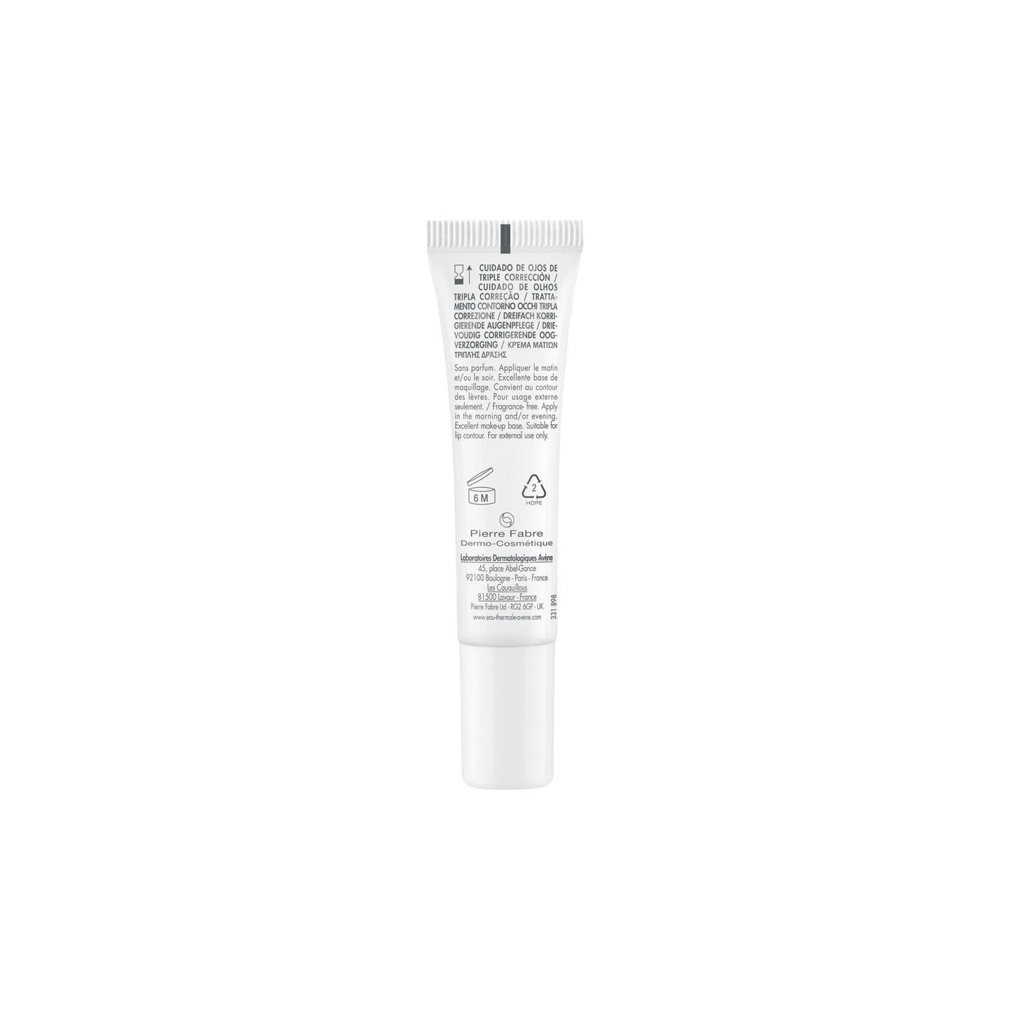 Avène Hyaluron Activ B3 Cuidado de Ojos Triple Corrección 15ml
