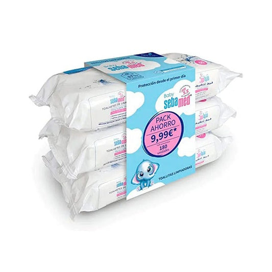 Sebamed Baby Toallitas Limpiadoras 3x60uds