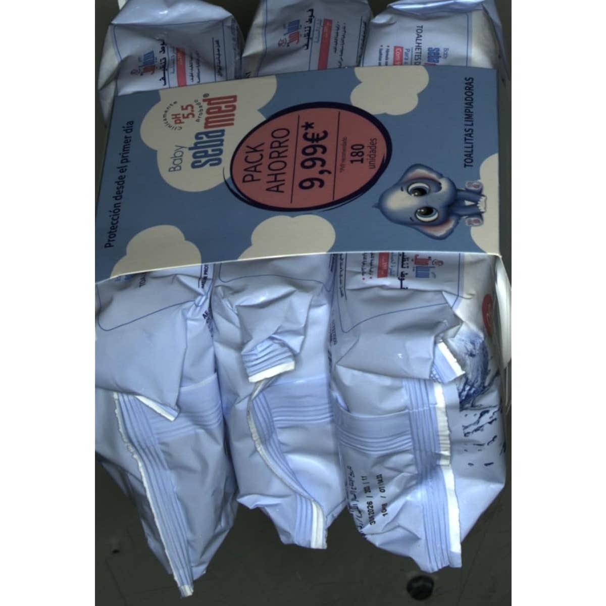 Sebamed Baby Toallitas Limpiadoras 3x60uds