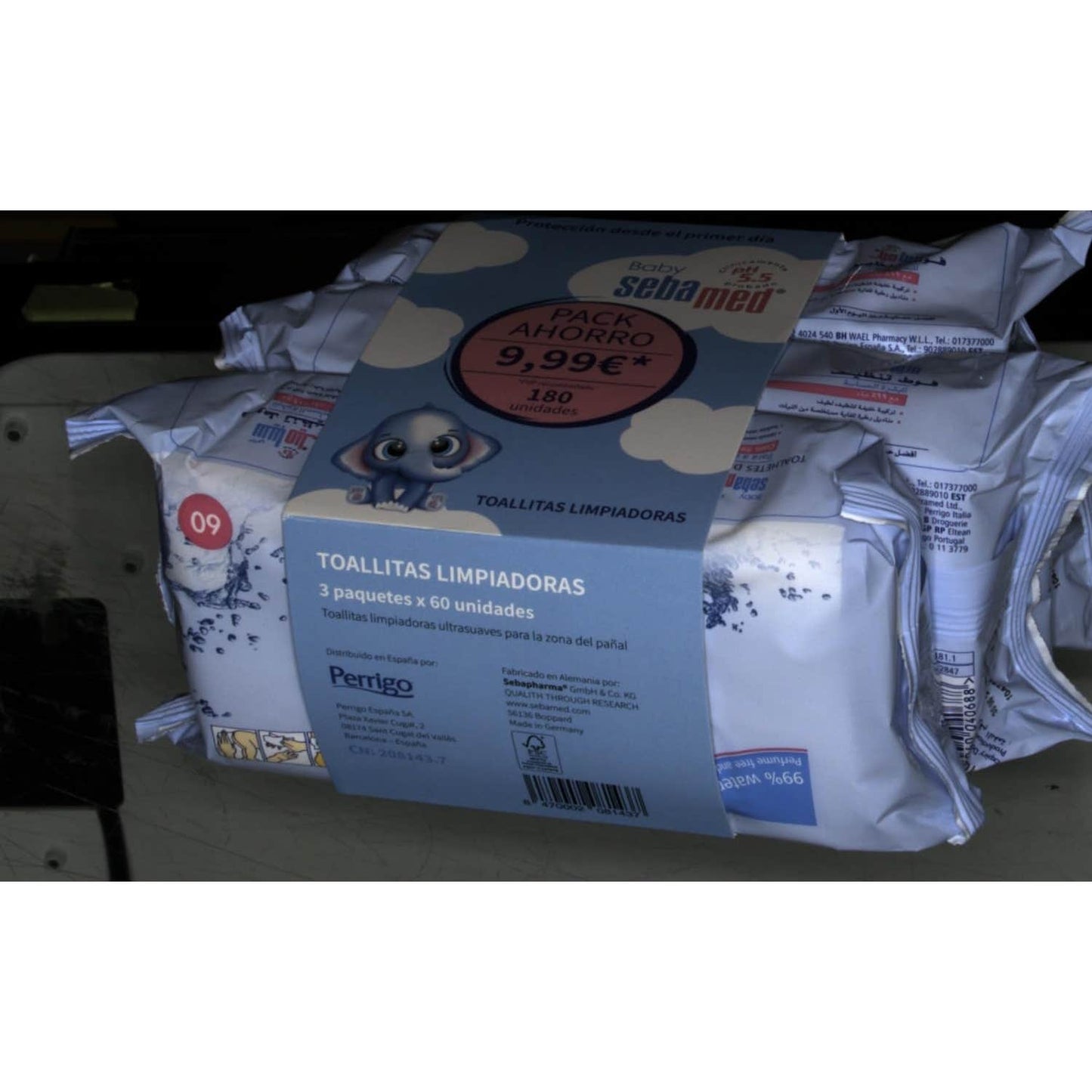 Sebamed Baby Toallitas Limpiadoras 3x60uds