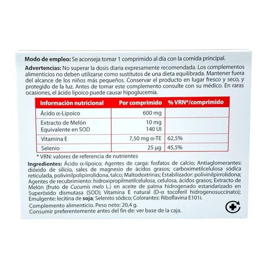 ALAsod 20 comprimidos