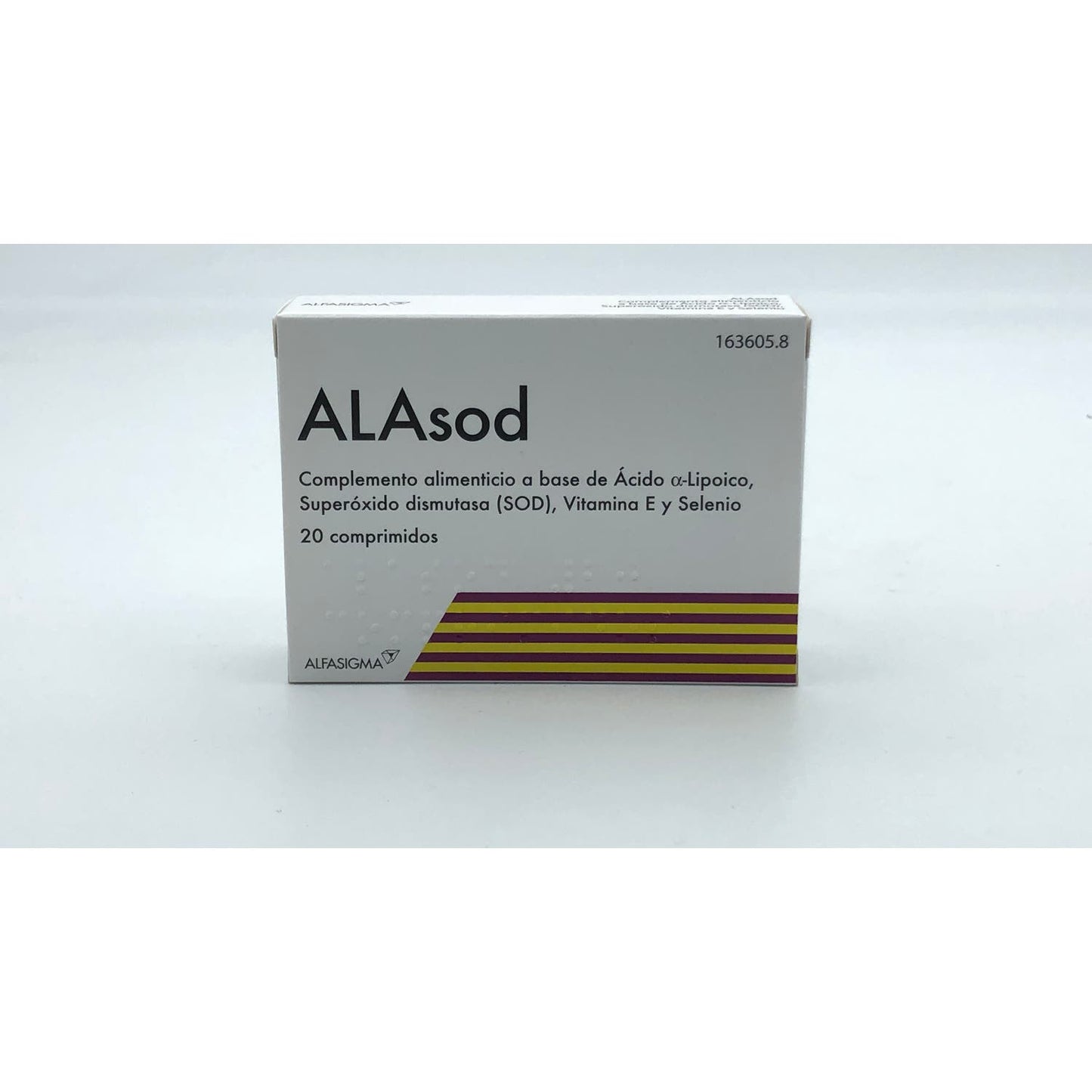 ALAsod 20 comprimidos