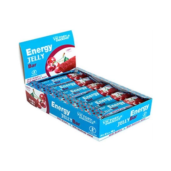 Victory Endurance Energy Jelly Bar Cereza 24 uds