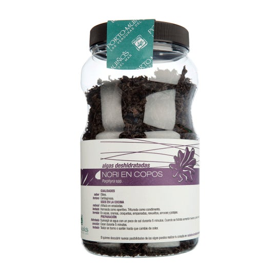 Porto Muiños Algas Nori Copos Deshidratadas Bio Vegan 100 g