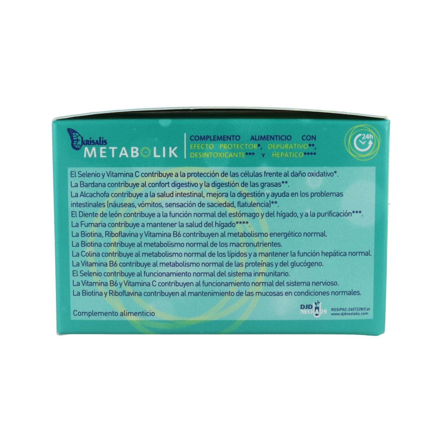 Krisalis Metabolik 20uds