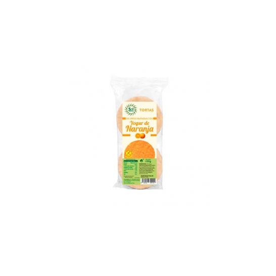 Solnatural Tortitas Arroz yogurt Naranja 100 g