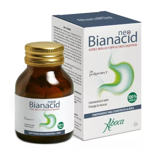 Aboca NeoBianacid Sabor Menta 45comp