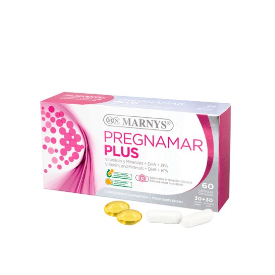 Marnys Pregnamar Plus 30caps duras + 30caps blandas