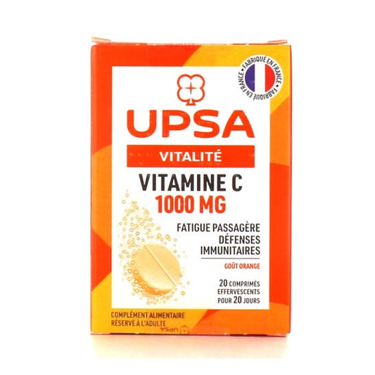 Upsa Vitamina C 1000mg Naranja 20comp