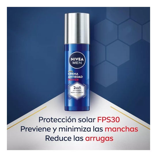 Nivea Men Power Crema Antiedad 2 en 1 Spf30 50ml