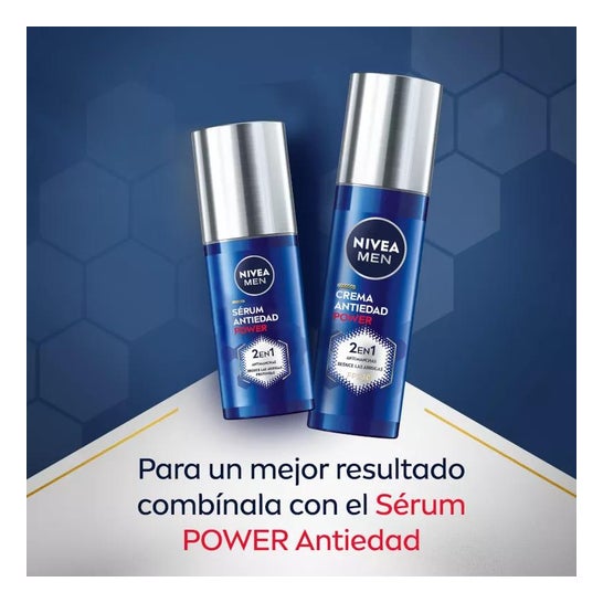 Nivea Men Power Crema Antiedad 2 en 1 Spf30 50ml