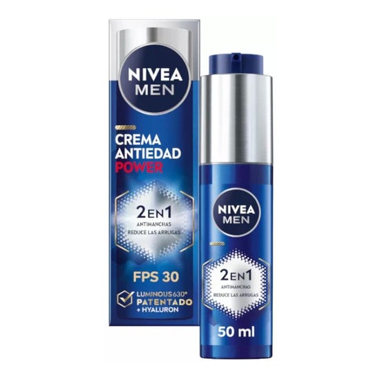 Nivea Men Power Crema Antiedad 2 en 1 Spf30 50ml