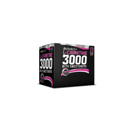 Biotech Usa L-Carnitine 3000 sabor Limón 20uds