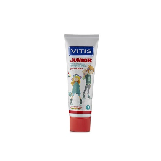 Vitis Junior Gel Dentifrico Sabor Tutti Frutti 75ml