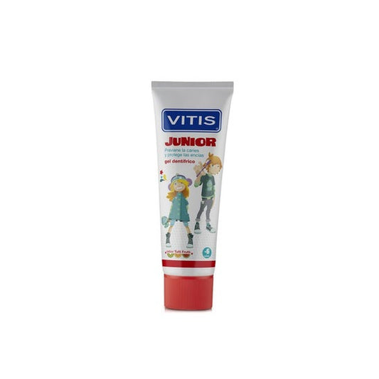Vitis Junior Gel Dentifrico Sabor Tutti Frutti 75ml