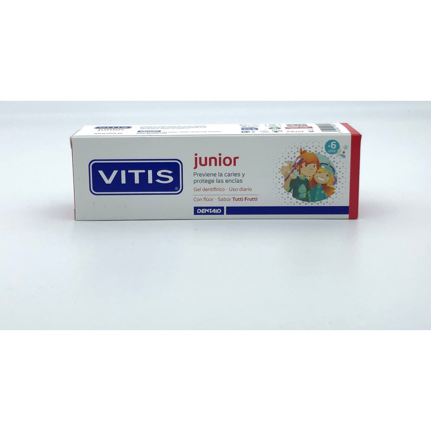 Vitis Junior Gel Dentifrico Sabor Tutti Frutti 75ml