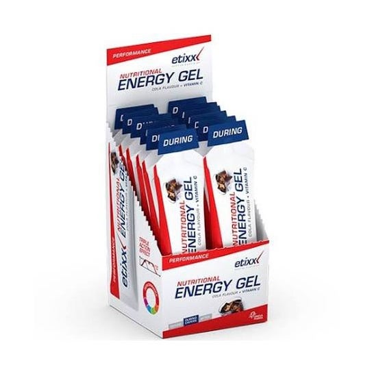 Etixx Nutritional Energy gel Cola 12 uds