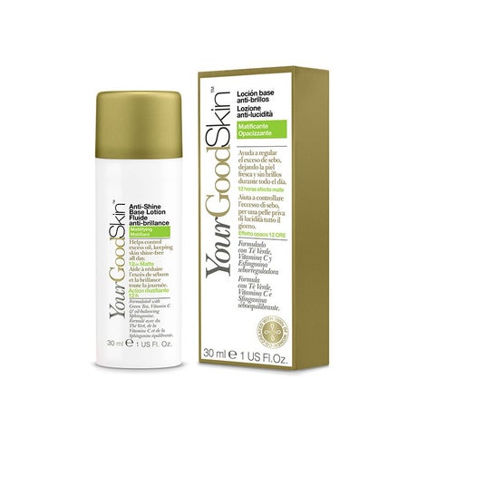 YourGoodSkin™ loción base anti-brillos 30 ml