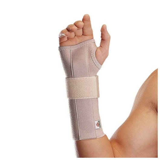 Orliman Muñequera Ferula Larga Derecha T-2 15-17 cm