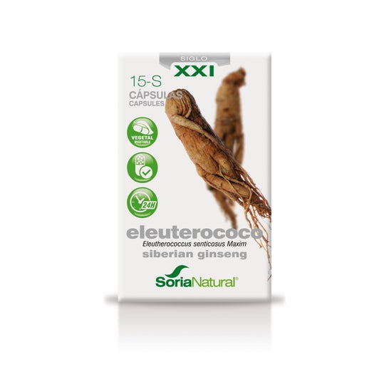 Eleuterococo Xxl 30 caps Soria Natural