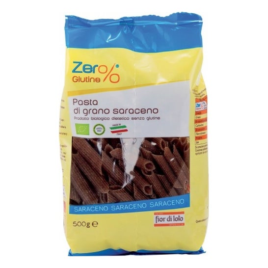 Fior di Loto Zero% Gluten Penne de Trigo Sarraceno Bio 500 g