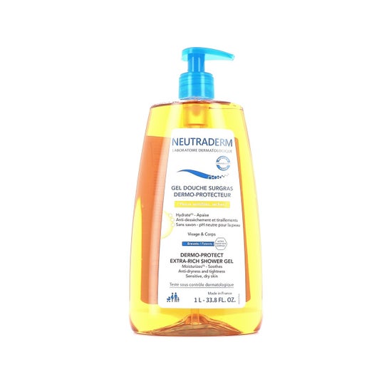 Neutraderm Gel Douche Surgras Dermo Protecteur 1000 ml