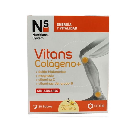 Ns Vitans Colageno Vainilla 30 Sobres