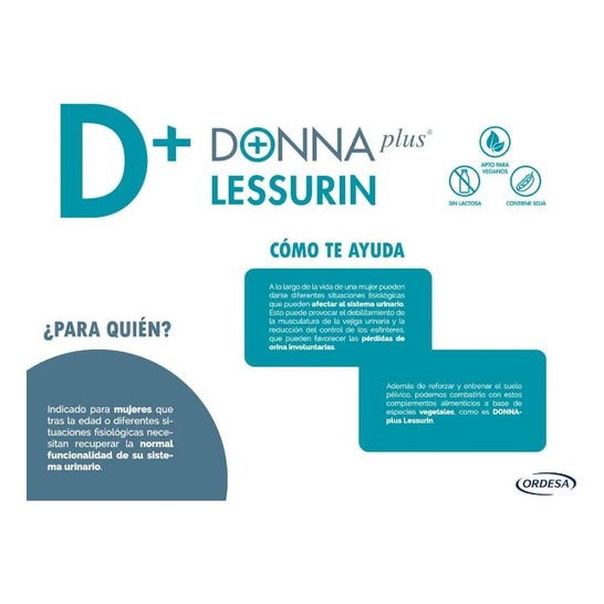 DonnaPlus+ Lessurin 60caps