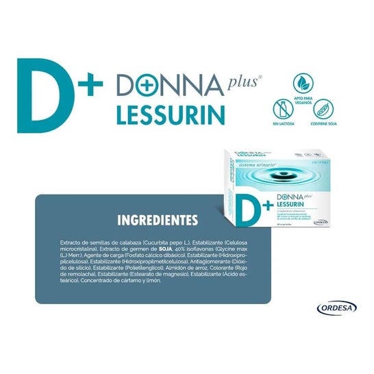 DonnaPlus+ Lessurin 60caps