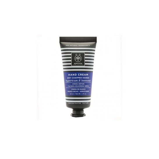 Apivita Crema De Manos Duplo Hipérico Y Cera De Abeja 2x50ml