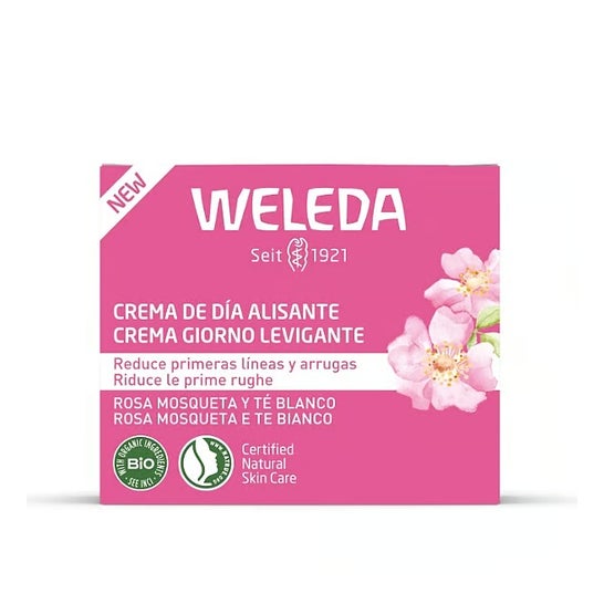 Weleda Crema de Día Alisante de Rosa Mosqueta y Té Blanco 40 ml