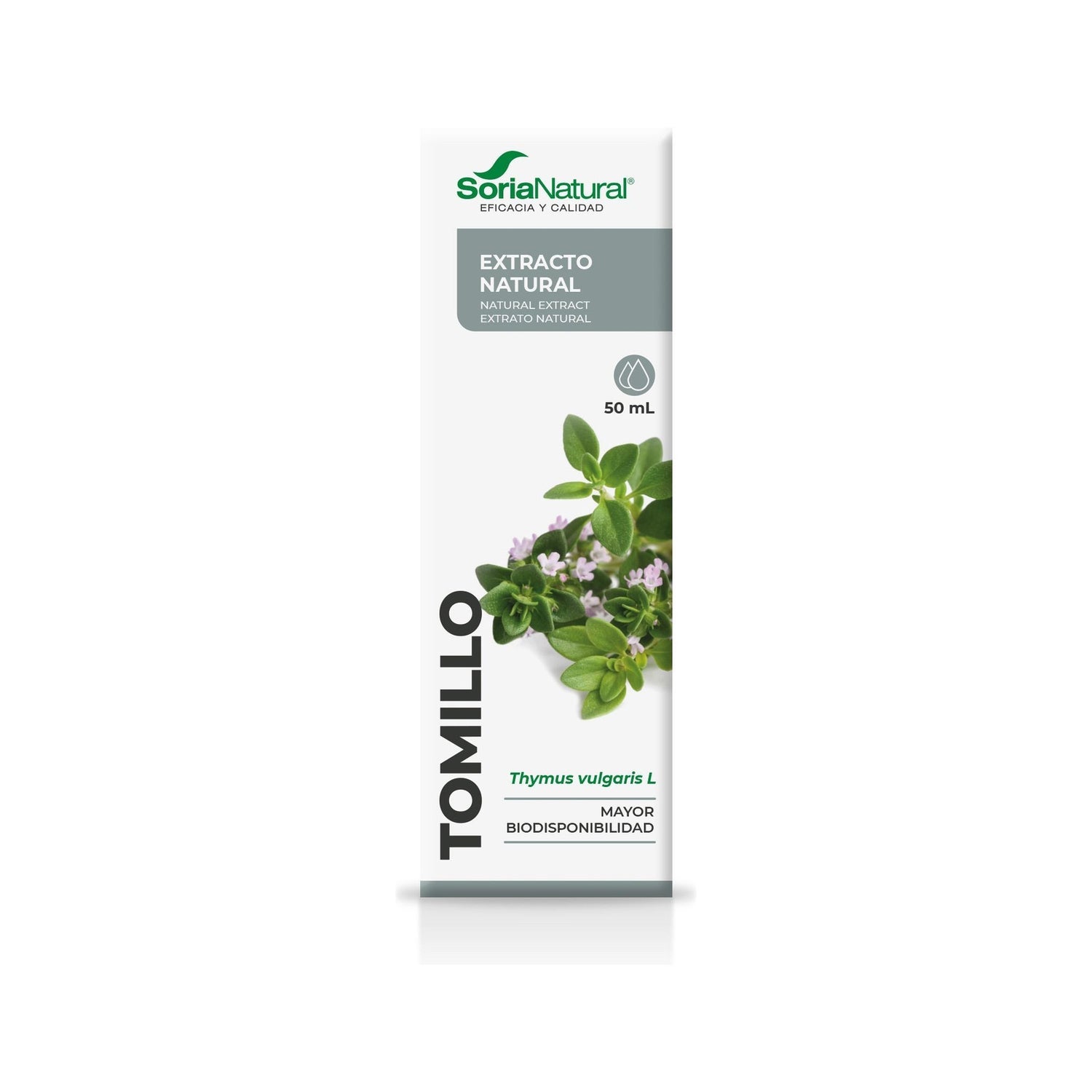 Extracto Tomillo Xxi 50 Ml Soria Natural